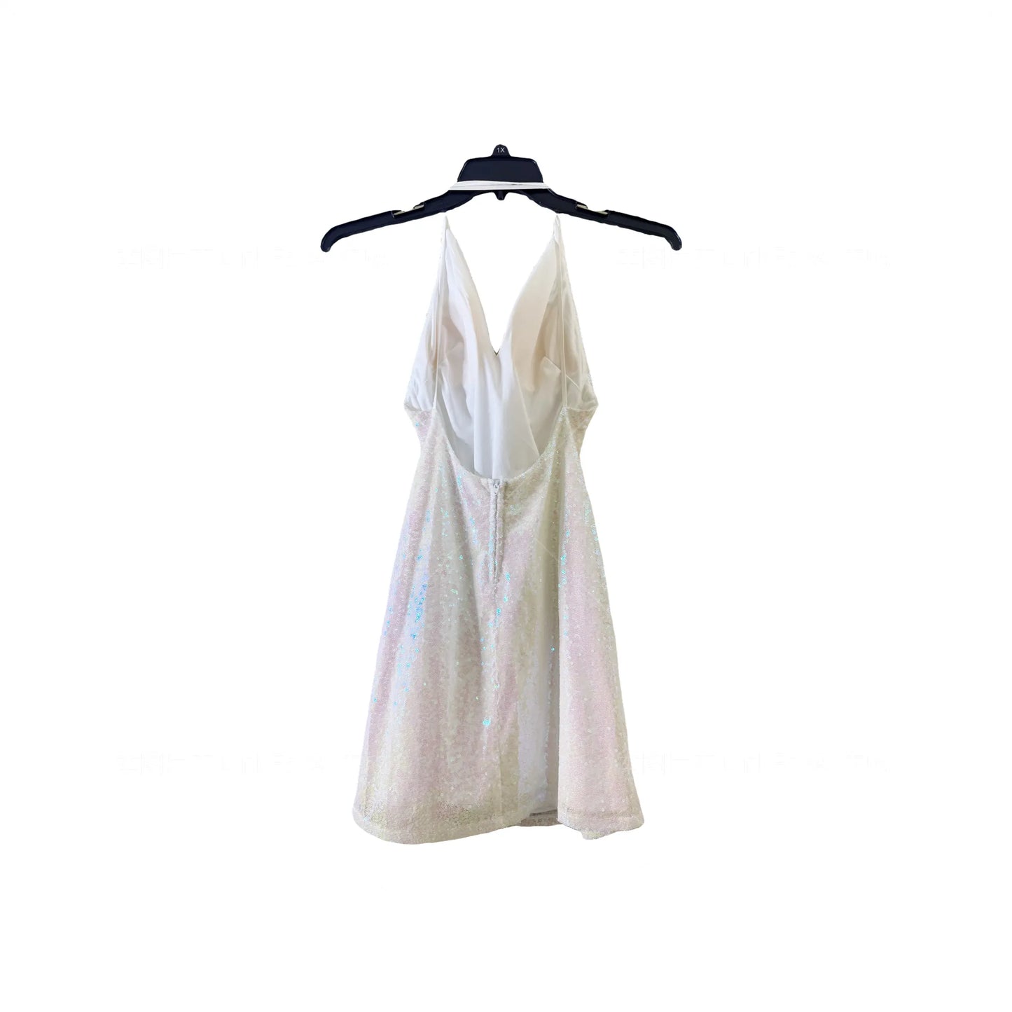 Size 7 prom Sexy V-neck dress with patches