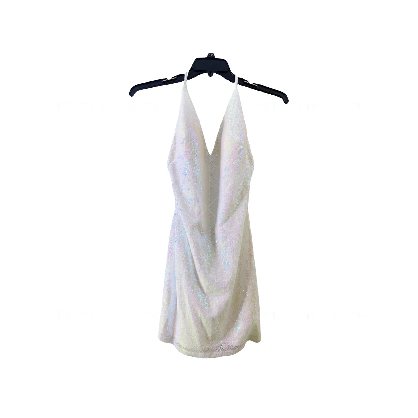 Size 7 prom Sexy V-neck dress with patches