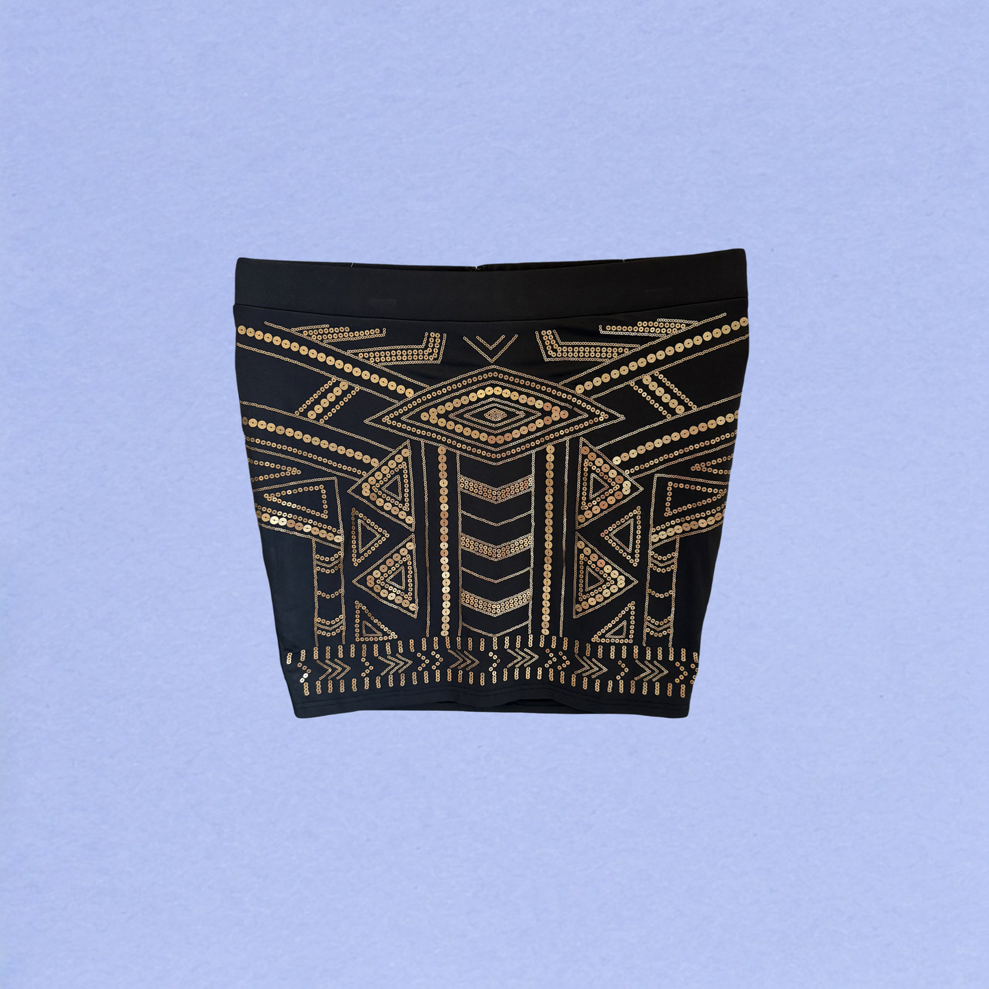 Plus Size Clothing High Quality Affordable Totem Patch Mini Hip-wrapping Skirt