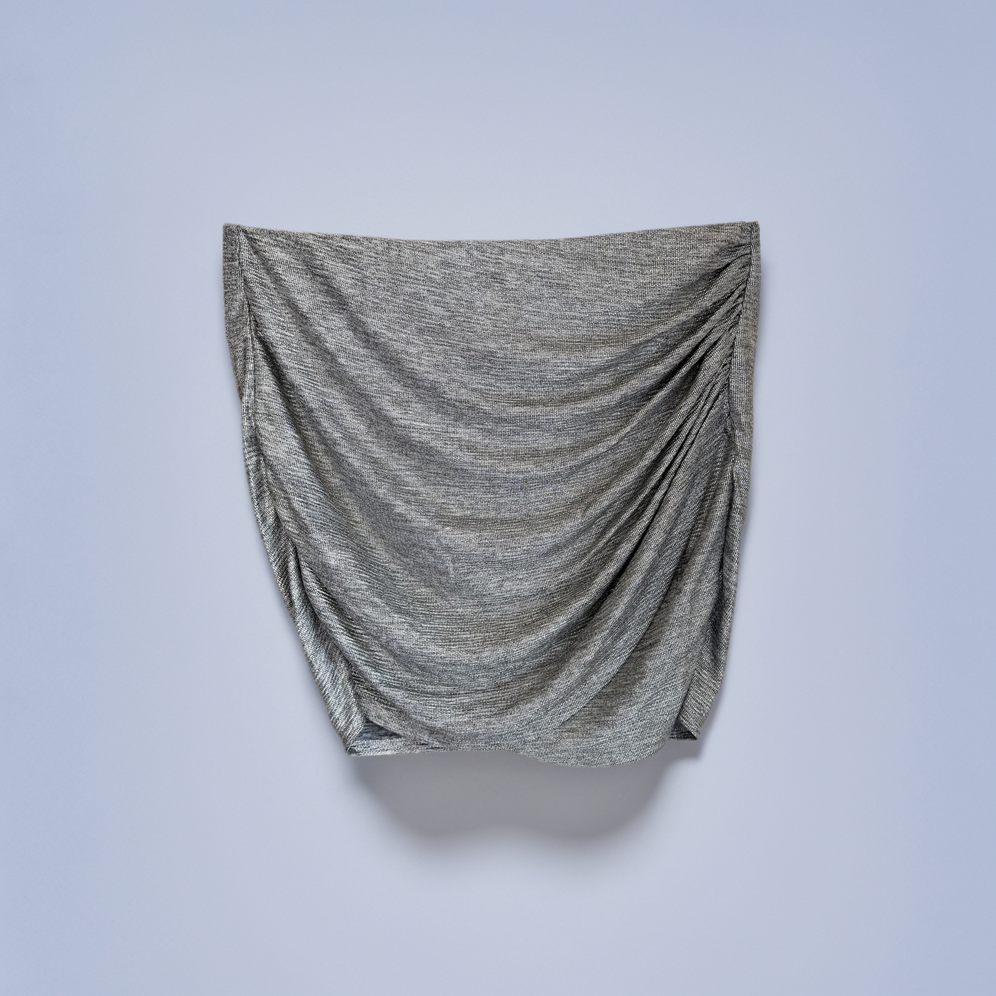 Plus Size Clothing High Quality Affordable Metal Silver One-step Skirt