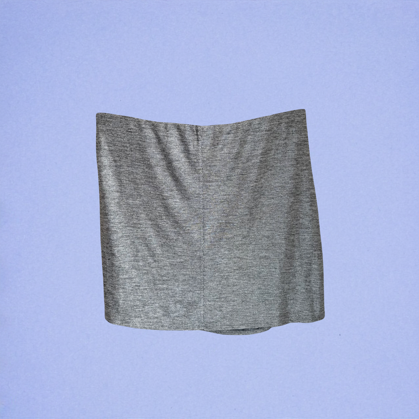Plus Size Clothing High Quality Affordable Metal Silver One-step Skirt