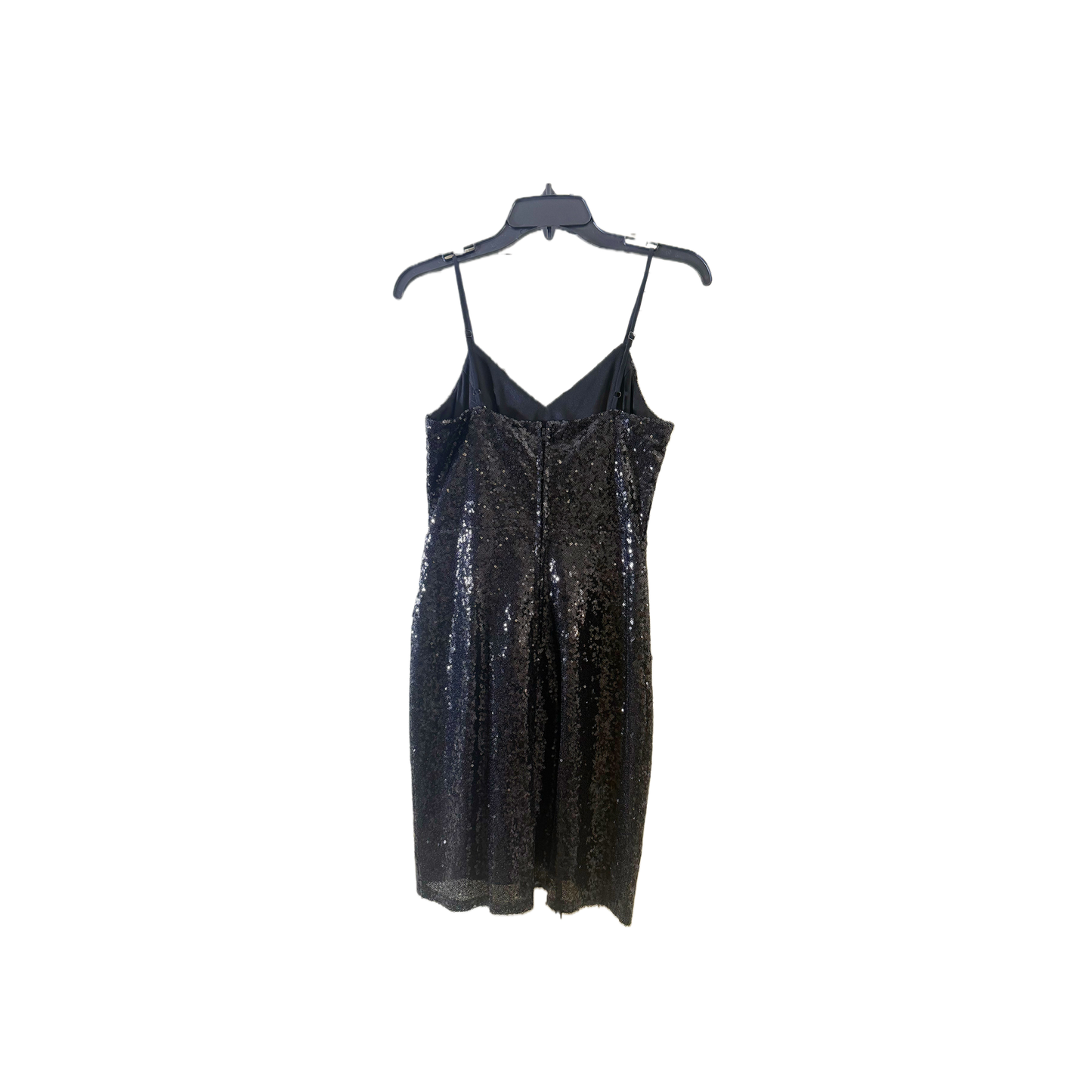 Size 7 prom Black patch suspender dress