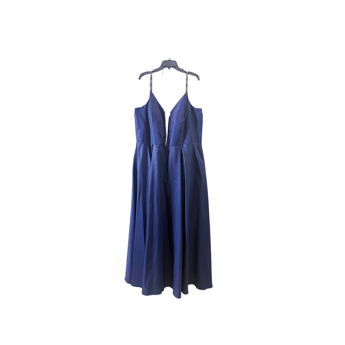 size 20 plus prom plus size suspender dress