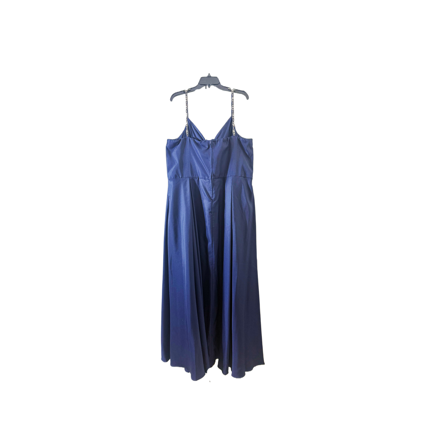 size 20 plus prom plus size suspender dress