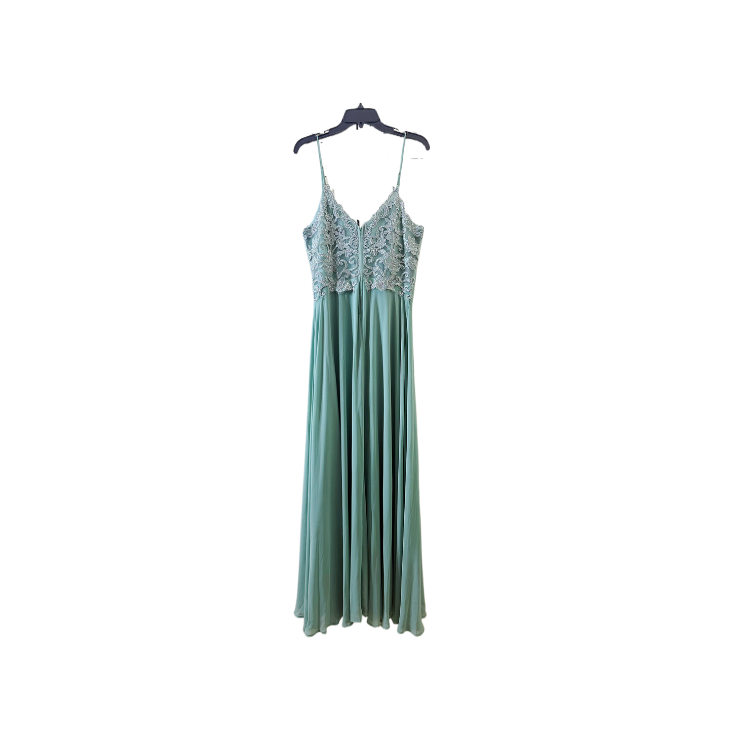 size 15 plus prom plus size Chiffon camisole dress