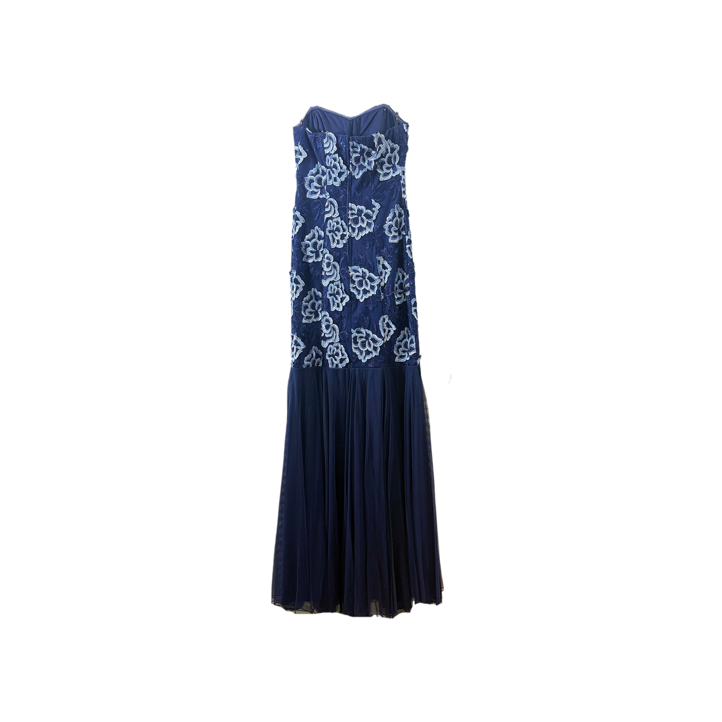 size 7 prom Embroidered Tulle Dress