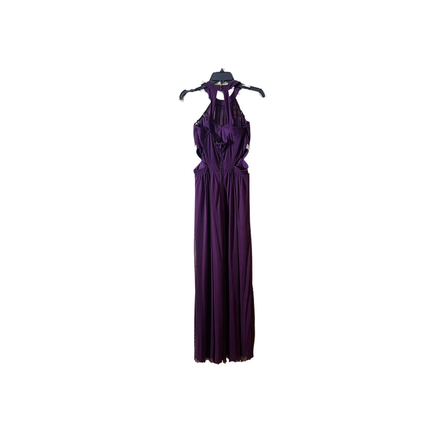 size 7 prom Beaded Halter Neck Tank Dress
