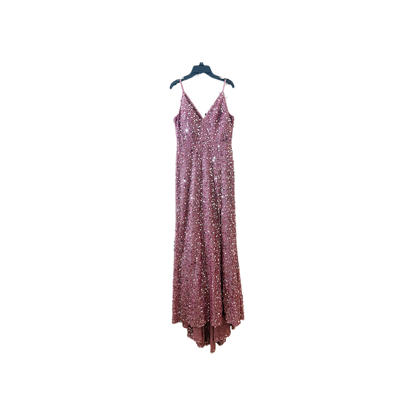 size 7 prom Patched suspender dress