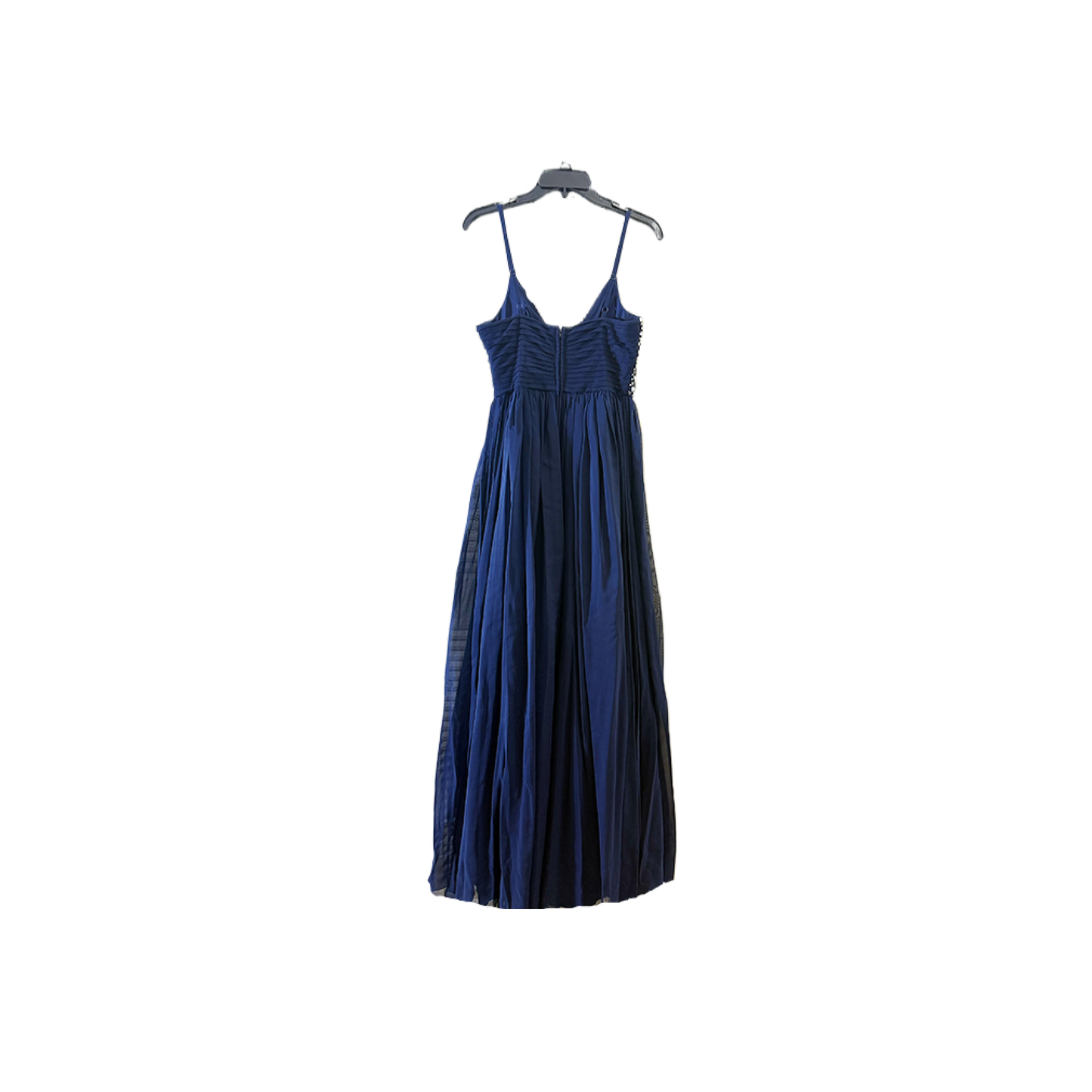 size 7 prom Beaded V-neck vest mesh camisole dress