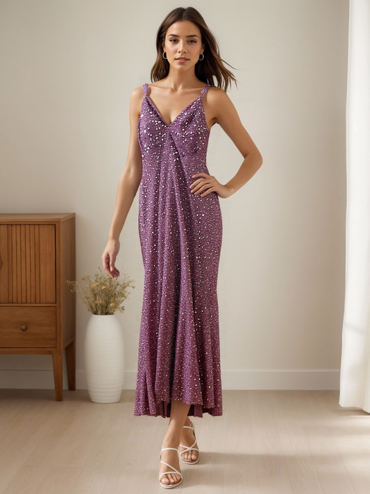 size 7 prom Patched suspender dress