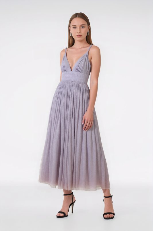 size 5 prom Heavy Mesh Sling Beaded Dress