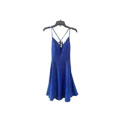 Size7 prom Stage Strap V Neck Dress