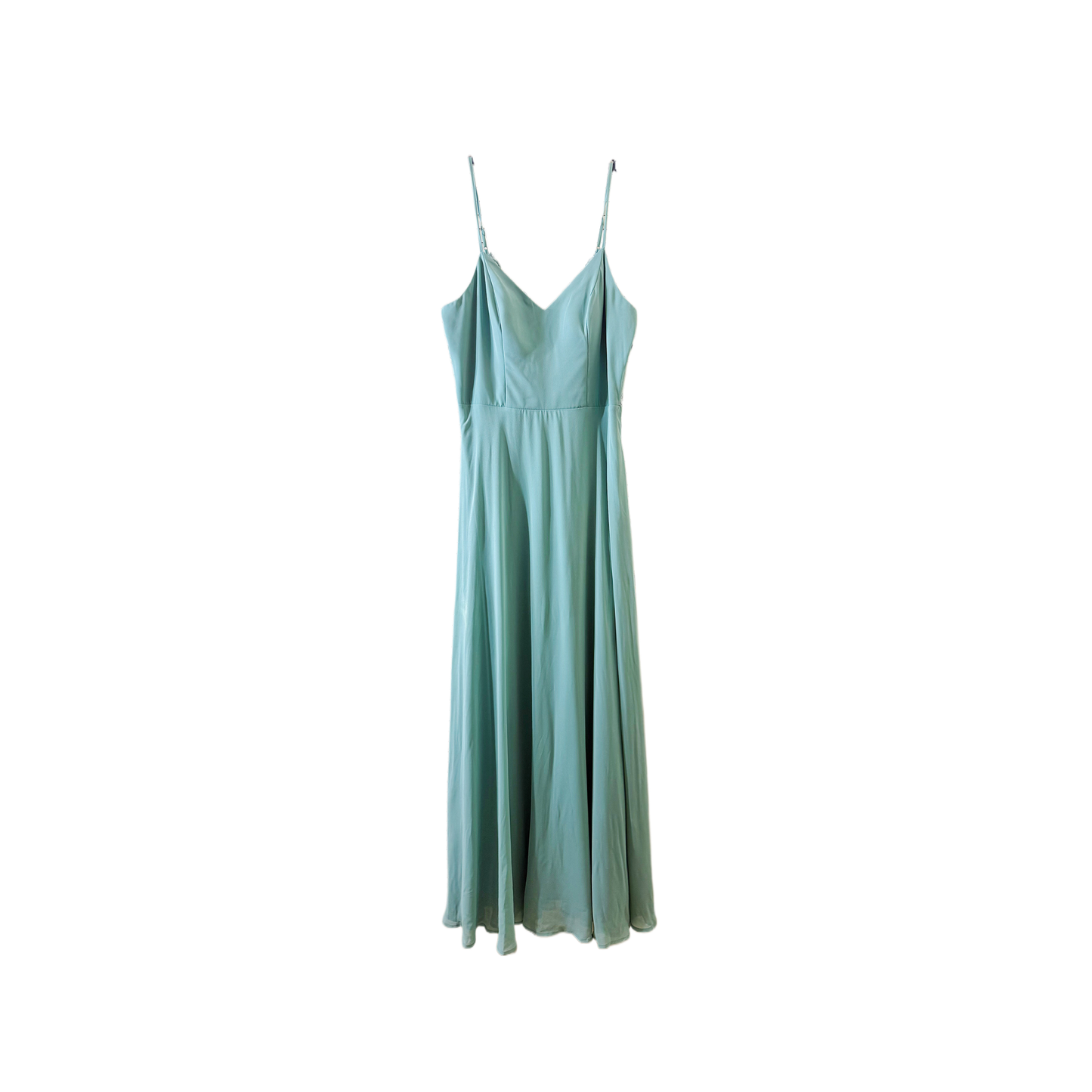 size 15 plus prom plus size Chiffon camisole dress