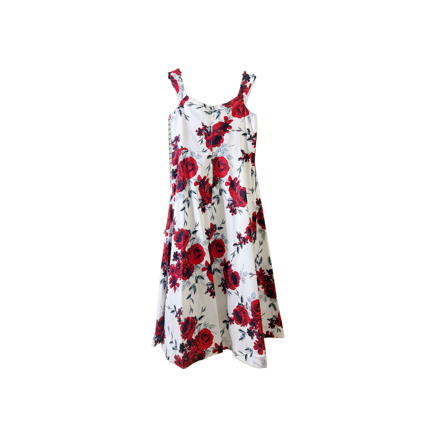 size 19W plus prom plus size  printed vest dress