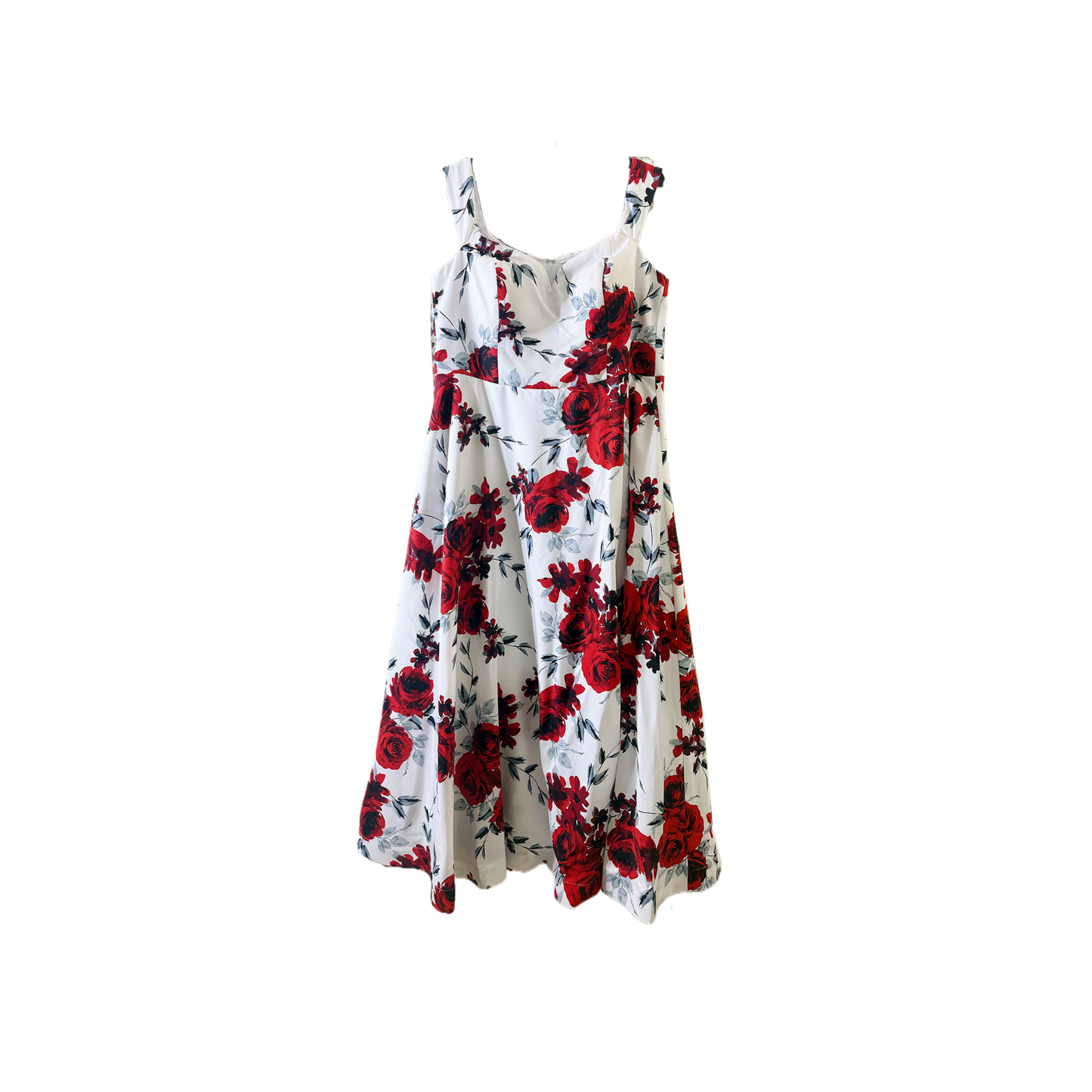 size 19W plus prom plus size  printed vest dress
