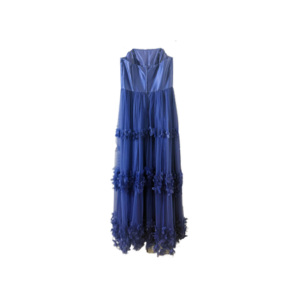 size 15 plus prom plus size tube top tulle skirt dress