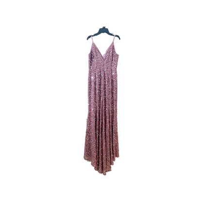 size 7 prom Patched suspender dress